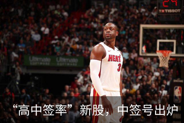“高中签率”新股，中签号出炉