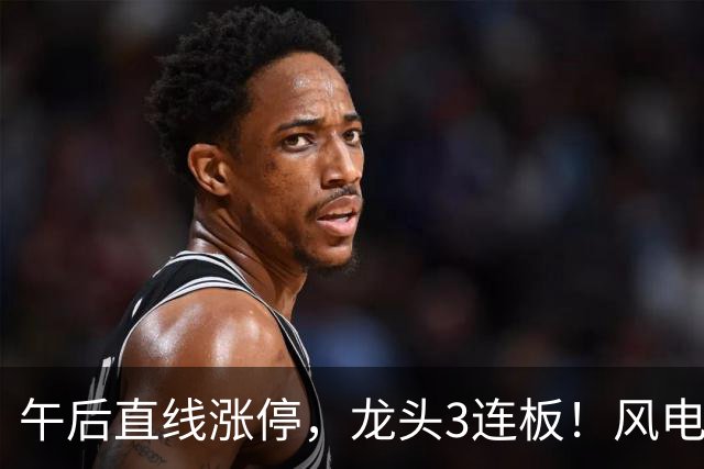 午后直线涨停，龙头3连板！风电板块，为何悄悄走强（附股）