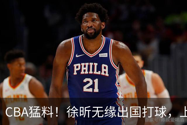 CBA猛料！徐昕无缘出国打球，上海两名大外援二选一，王哲林沈梓捷未通过体测